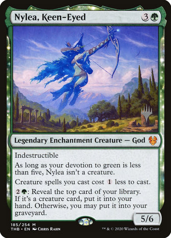 Nylea, Keen-Eyed (Promo Pack) [Theros Beyond Death Promos] - The Mythic Store | 24h Order Processing