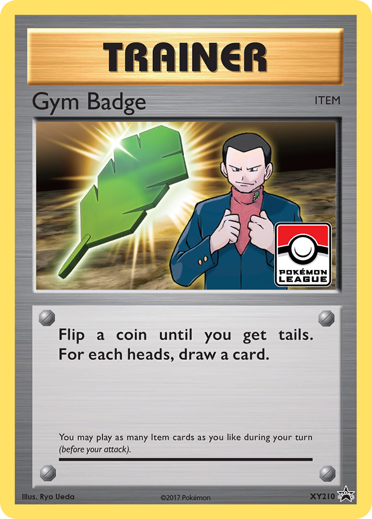 Gym Badge (XY210) (Giovanni) [XY: Black Star Promos] - The Mythic Store | 24h Order Processing