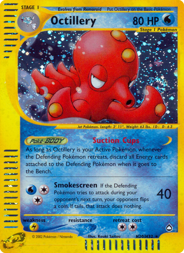 Octillery (H20/H32) [Aquapolis] - The Mythic Store | 24h Order Processing