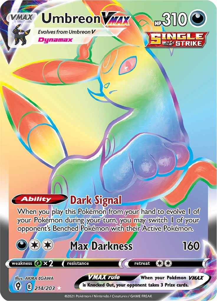 Umbreon VMAX (214/203) [Sword & Shield: Evolving Skies] - The Mythic Store | 24h Order Processing