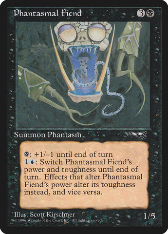 Phantasmal Fiend (Dark Green Background) [Alliances] - The Mythic Store | 24h Order Processing
