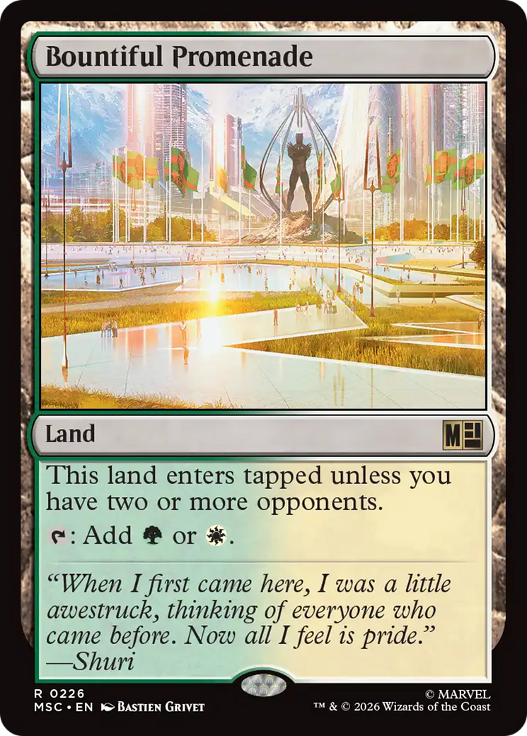 Bountiful Promenade [Marvel Super Heroes Commander] - The Mythic Store | 24h Order Processing
