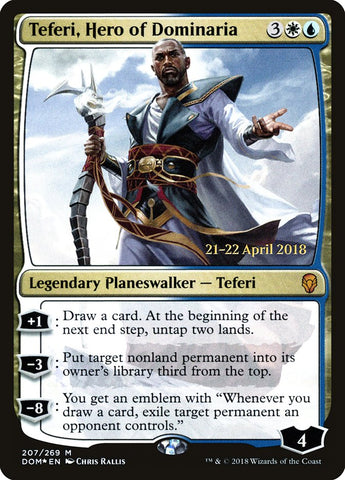 Teferi, Hero of Dominaria [Dominaria Prerelease Promos] - The Mythic Store | 24h Order Processing