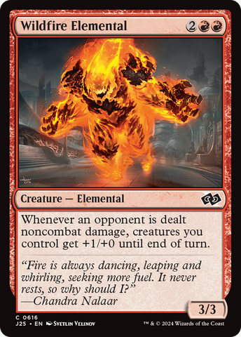 Wildfire Elemental [Foundations Jumpstart] - The Mythic Store | 24h Order Processing