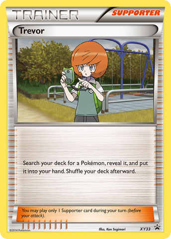 Trevor (XY33) [XY: Black Star Promos] - The Mythic Store | 24h Order Processing