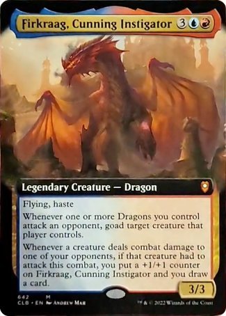 Firkraag, Cunning Instigator (Extended Art) [Commander Legends: Battle for Baldur's Gate] - The Mythic Store | 24h Order Processing
