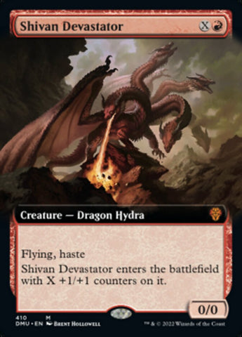 Shivan Devastator (Extended Art) [Dominaria United] - The Mythic Store | 24h Order Processing