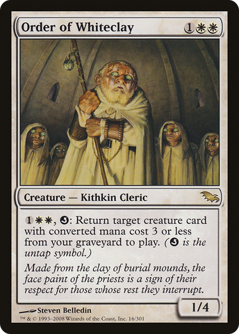 Order of Whiteclay [Shadowmoor] - The Mythic Store | 24h Order Processing