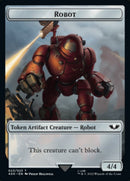 Astartes Warrior // Robot Double-Sided Token (Surge Foil) [Warhammer 40,000 Tokens] - The Mythic Store | 24h Order Processing
