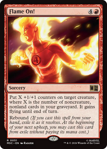 Flame On! [Marvel Super Heroes Commander] - The Mythic Store | 24h Order Processing
