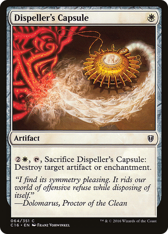 Dispeller's Capsule [Commander 2016] - The Mythic Store | 24h Order Processing