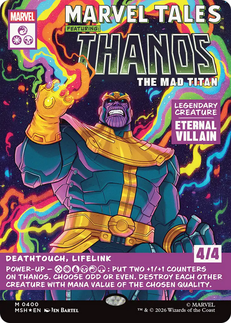 Thanos, The Mad Titan (Borderless) (0400) [Marvel Super Heroes] - The Mythic Store | 24h Order Processing