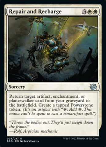 Repair and Recharge [The Brothers' War] - The Mythic Store | 24h Order Processing