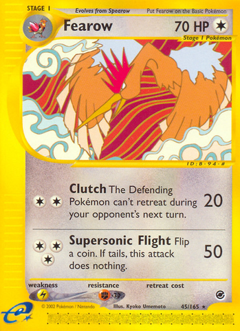 Fearow (45/165) [Expedition: Base Set] - The Mythic Store | 24h Order Processing