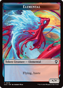 Elemental (0019) // Copy Double-Sided Token [Secrets of Strixhaven Commander Tokens] - The Mythic Store | 24h Order Processing