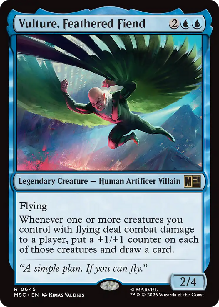 Vulture, Feathered Fiend [Marvel Super Heroes Commander] - The Mythic Store | 24h Order Processing