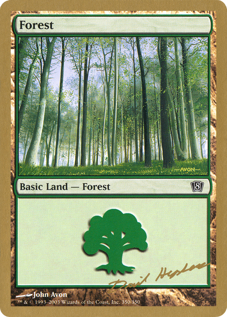 Forest (dh350) (Dave Humpherys) [World Championship Decks 2003] - The Mythic Store | 24h Order Processing