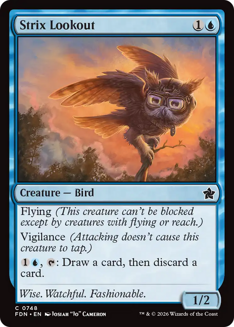 Strix Lookout (0748) [Foundations] - The Mythic Store | 24h Order Processing
