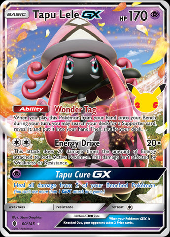 Tapu Lele GX (60/145) [Celebrations: 25th Anniversary - Classic Collection] - The Mythic Store | 24h Order Processing