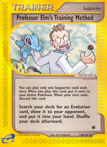 Professor Elm's Training Method (148/165) [Expedition: Base Set] - The Mythic Store | 24h Order Processing