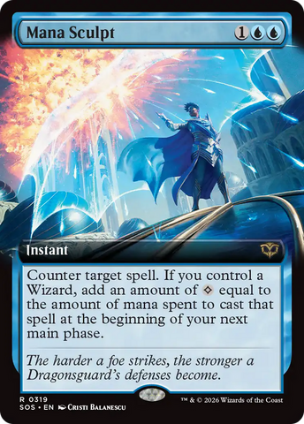 Mana Sculpt (Extended Art) [Secrets of Strixhaven] - The Mythic Store | 24h Order Processing