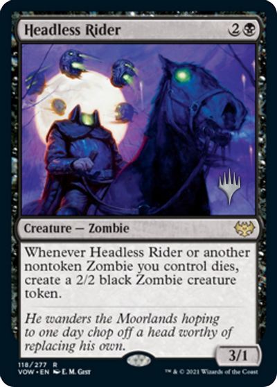 Headless Rider (Promo Pack) [Innistrad: Crimson Vow Promos] - The Mythic Store | 24h Order Processing