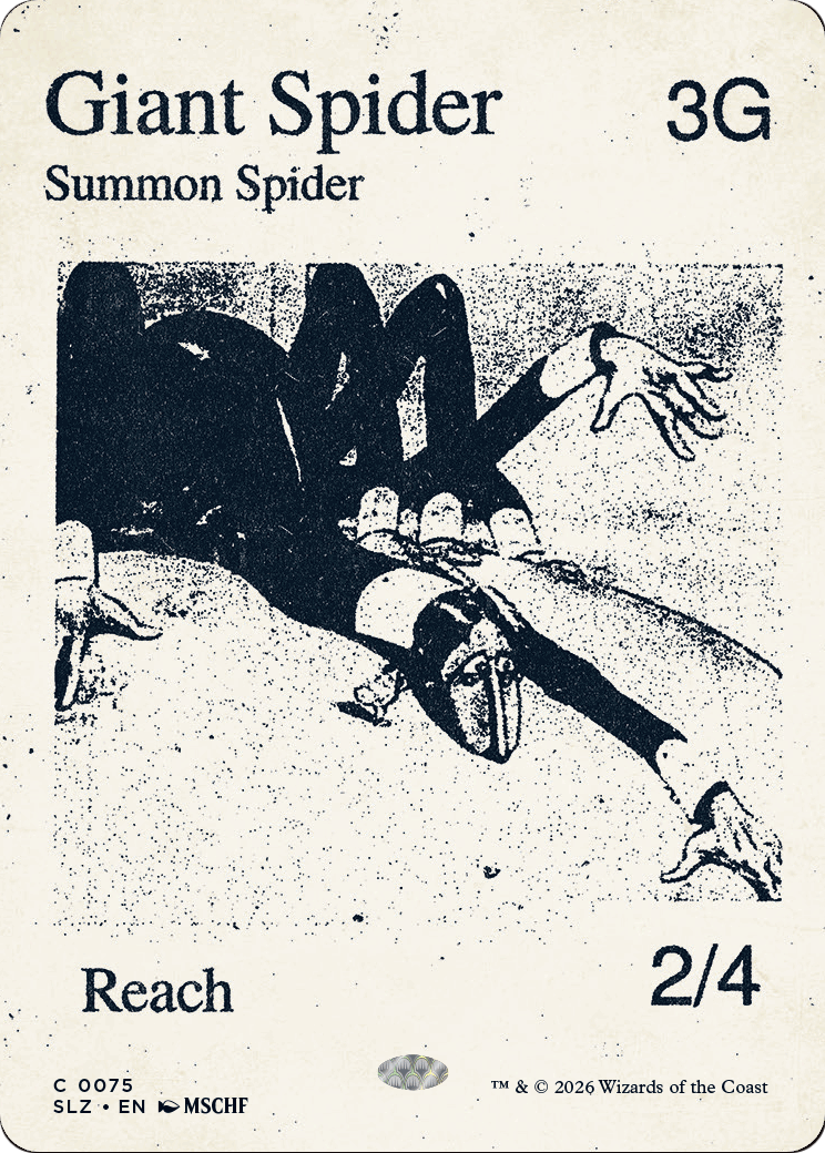 Giant Spider (0075) [Secret Lair x MSCHF: The Zeta Set] - The Mythic Store | 24h Order Processing