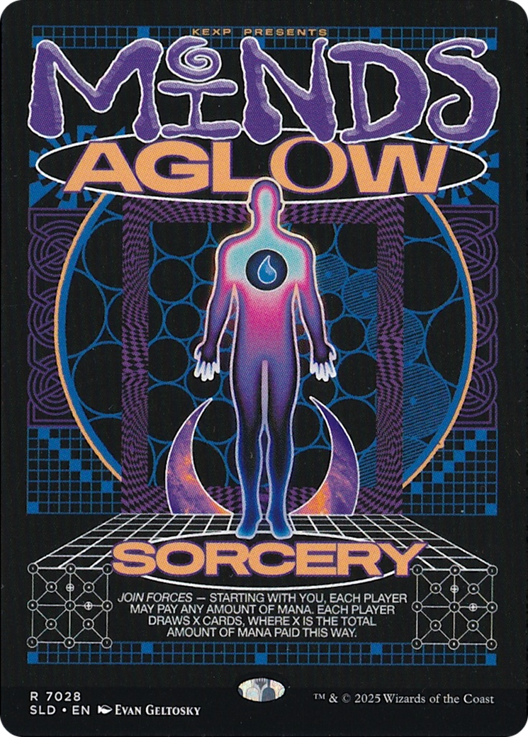 Minds Aglow (Rainbow Foil) [Secret Lair Drop Series] - The Mythic Store | 24h Order Processing