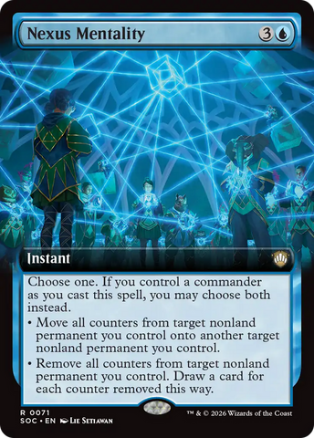 Nexus Mentality (Extended Art) [Secrets of Strixhaven Commander] - The Mythic Store | 24h Order Processing