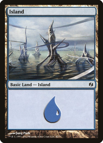 Island (42) [Duel Decks: Venser vs. Koth] - The Mythic Store | 24h Order Processing