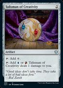Talisman of Creativity [Commander 2021] - The Mythic Store | 24h Order Processing