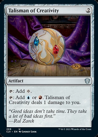 Talisman of Creativity [Commander 2021] - The Mythic Store | 24h Order Processing