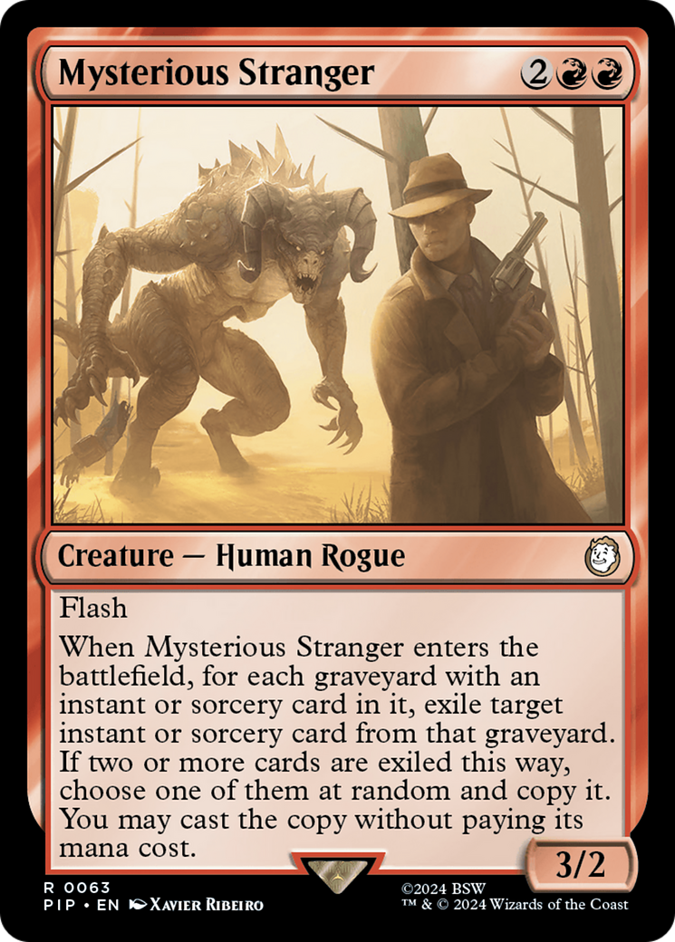 Mysterious Stranger [Fallout] - The Mythic Store | 24h Order Processing