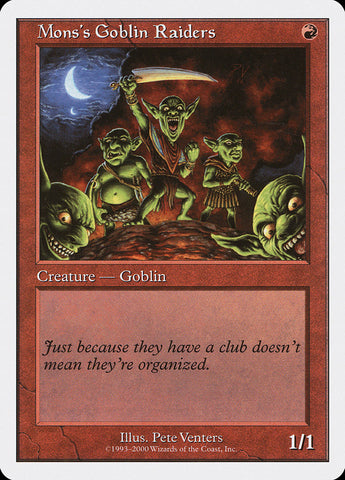 Mons's Goblin Raiders [Starter 2000] - The Mythic Store | 24h Order Processing