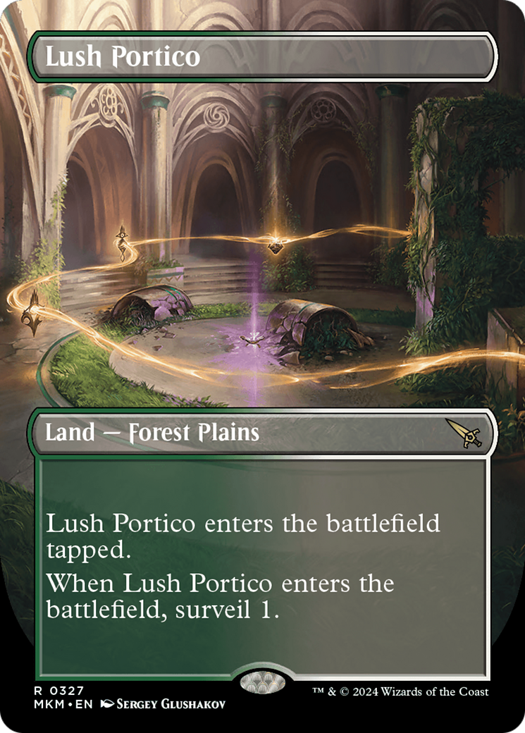 Lush Portico (Borderless) [Murders at Karlov Manor] - The Mythic Store | 24h Order Processing