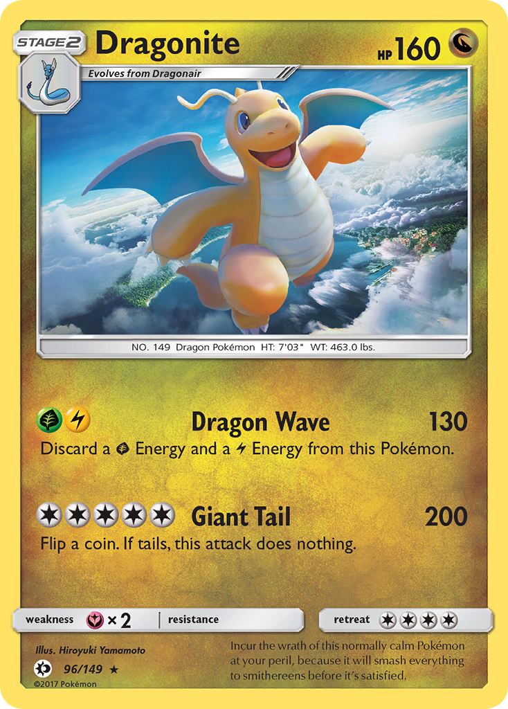 Dragonite (96/149) [Sun & Moon: Base Set] - The Mythic Store | 24h Order Processing