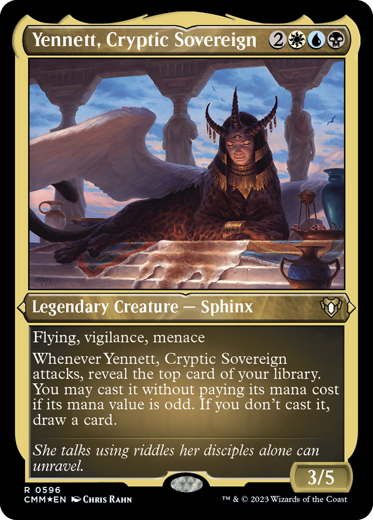 Yennett, Cryptic Sovereign (Foil Etched) [Commander Masters] - The Mythic Store | 24h Order Processing