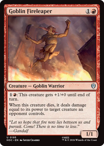 Goblin Fireleaper [The Hobbit: Eternal-Legal] - The Mythic Store | 24h Order Processing