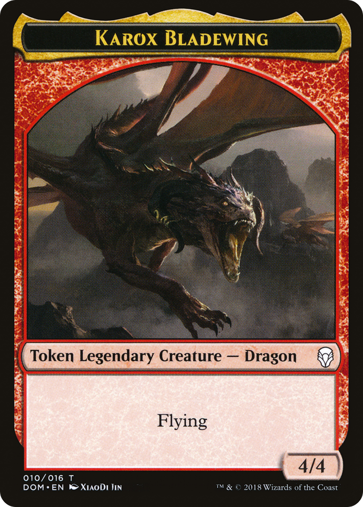Karox Bladewing // Karox Bladewing Double-Sided Token [Starter Commander Decks] - The Mythic Store | 24h Order Processing