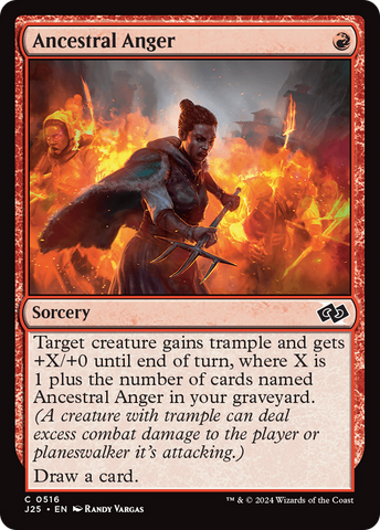 Ancestral Anger [Foundations Jumpstart] - The Mythic Store | 24h Order Processing