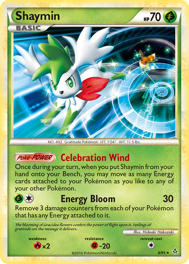 Shaymin (8/95) [HeartGold & SoulSilver: Unleashed] - The Mythic Store | 24h Order Processing