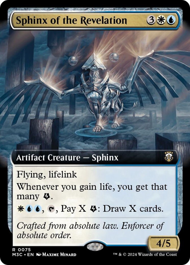 Sphinx of the Revelation (Extended Art) [Modern Horizons 3 Commander] - The Mythic Store | 24h Order Processing