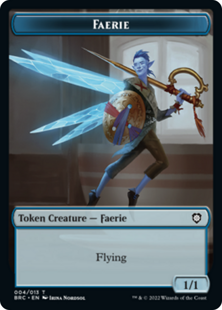 Faerie // Thopter (010) Double-Sided Token [The Brothers' War Commander Tokens] - The Mythic Store | 24h Order Processing