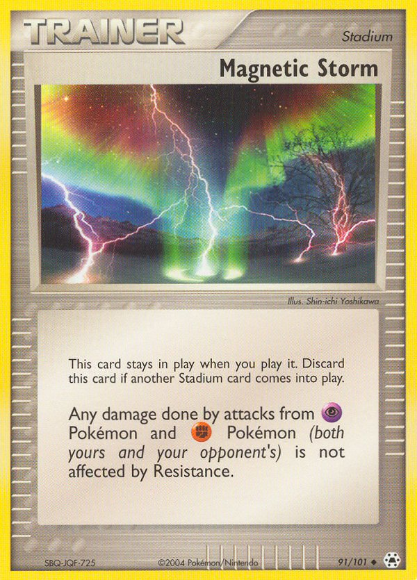 Magnetic Storm (91/101) [EX: Hidden Legends] - The Mythic Store | 24h Order Processing