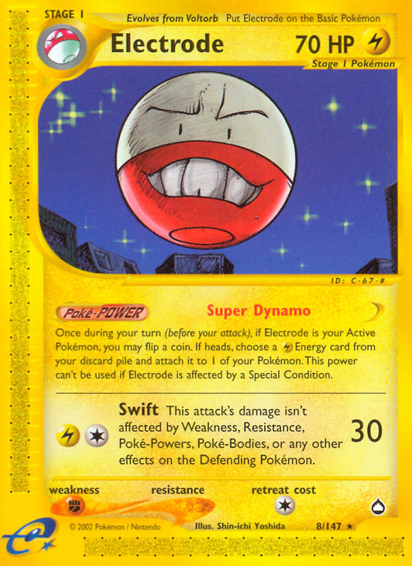 Electrode (8/147) [Aquapolis] - The Mythic Store | 24h Order Processing