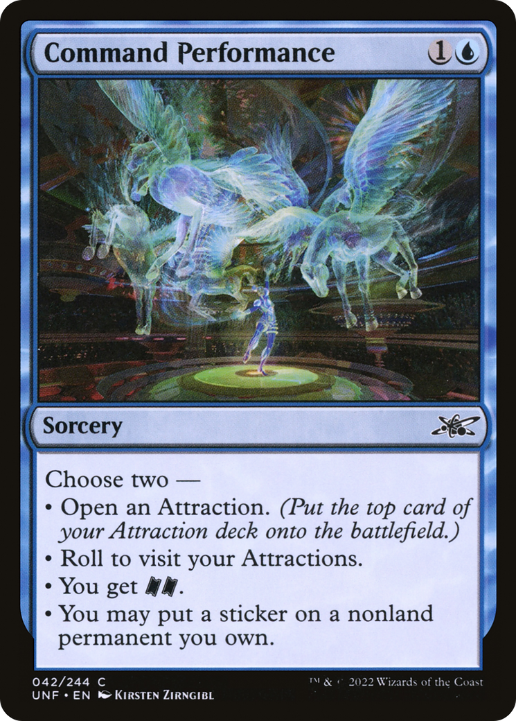 Command Performance [Unfinity] - The Mythic Store | 24h Order Processing