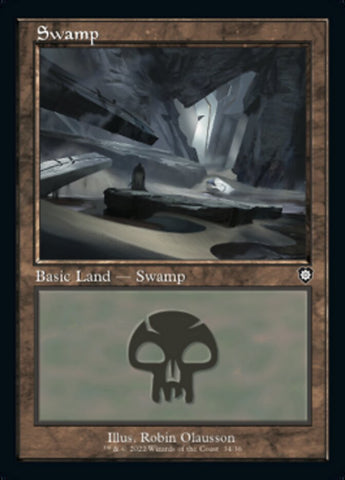 Swamp (034) (Retro) [The Brothers' War Commander] - The Mythic Store | 24h Order Processing