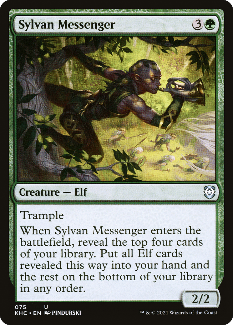 Sylvan Messenger [Kaldheim Commander] - The Mythic Store | 24h Order Processing