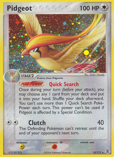 Pidgeot (10/112) [EX: FireRed & LeafGreen] - The Mythic Store | 24h Order Processing