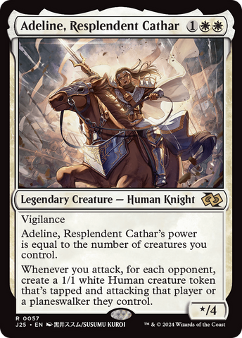 Adeline, Resplendent Cathar (Anime) [Foundations Jumpstart] - The Mythic Store | 24h Order Processing